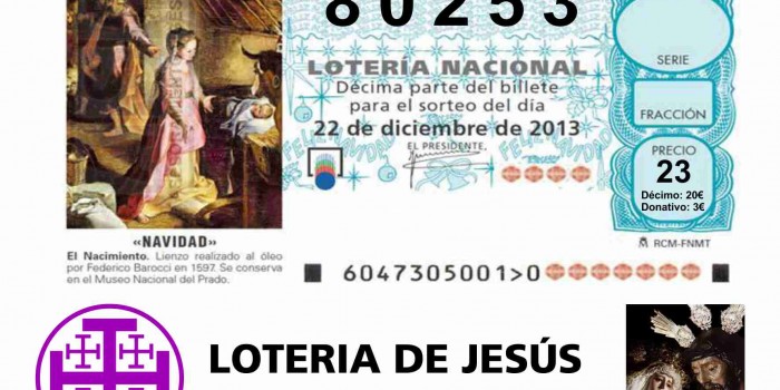 Loteria de Jesús – Navidad