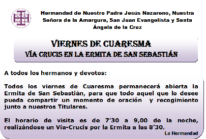 Ermita - Viernes de Cuaresma2015