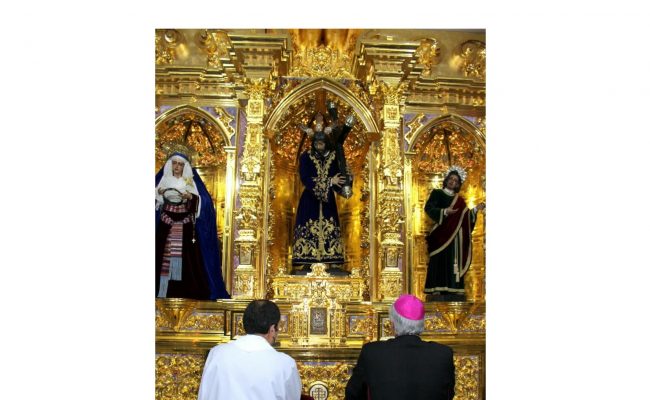 Bendición del retablo de la Capilla del Sagrario
