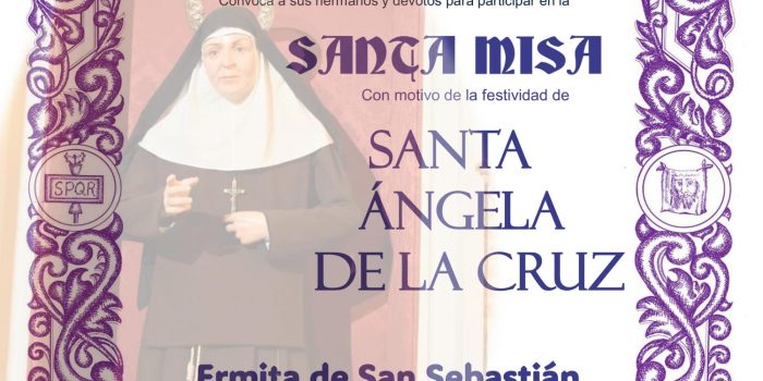 Misa en honor de Santa Ángela