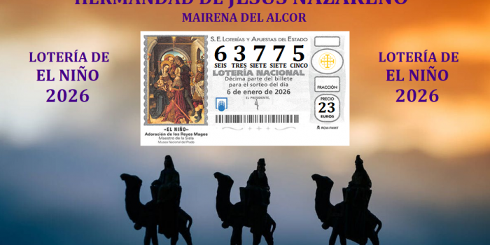Lotería de EL NIÑO 2026
